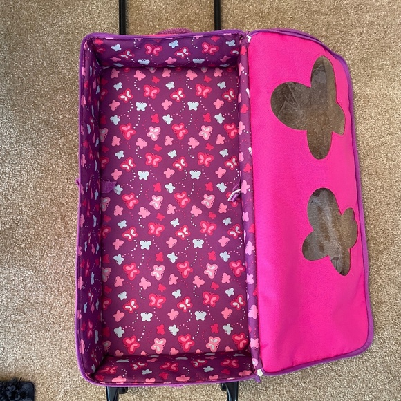 Battat Rolling Suitcase for 18" Dolls & Accessories - Picture 5 of 8